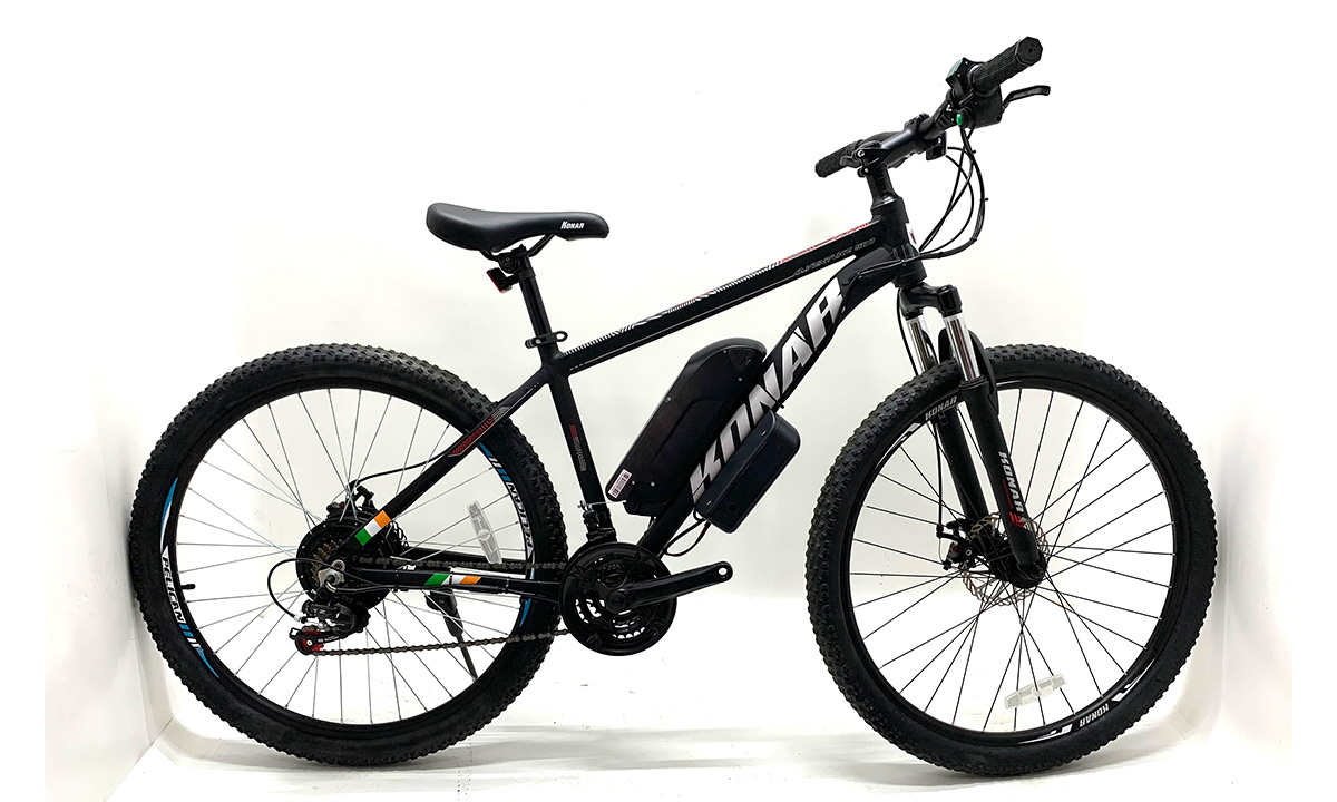 Фотографія Електровелосипед KONAR KA MTB Team 27,5" 500W, 10Ah (2021) 2021 black 